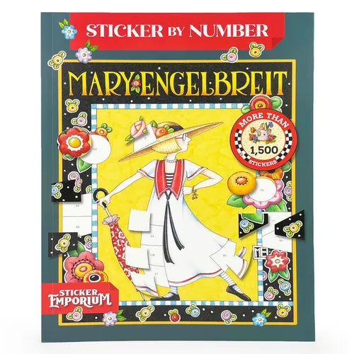 Sticker by Number Mary Engelbreit: Sticker Emporium - Paperback