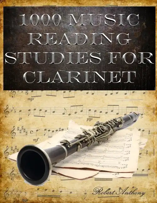 1000 Music Reading Studies for Clarinet - Paperback