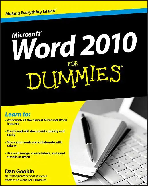 Word 2010 For Dummies - Paperback
