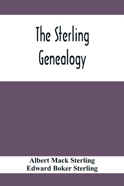 The Sterling Genealogy - Paperback