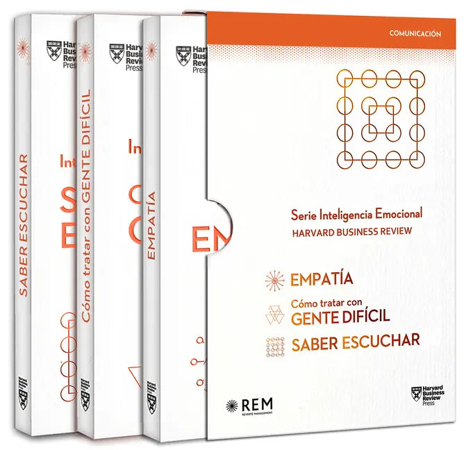 Serie Inteligencia Emocional Hbr. Estuche Comunicación 3 Vols.: Cómo Tratar Con Gente Difícil, Empatía, Saber Escuchar (Slip Case Dealing with Difficu - Paperback