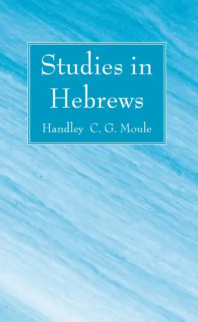 Studies in Hebrews - Paperback