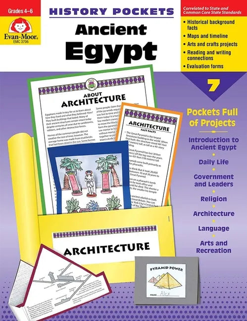 History Pockets: Ancient Egypt, Grade 4 - 6 Teacher Resource - Paperback