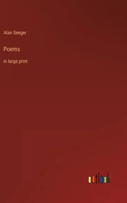 Poems: in large print - Hardcover