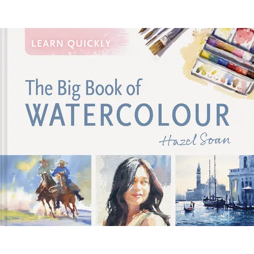 Learn Quickly: Big Book of Watercolor - Hardcover
