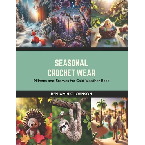 Seasonal Crochet Wear: Mittens and Scarves for Cold Weather Book - Paperback