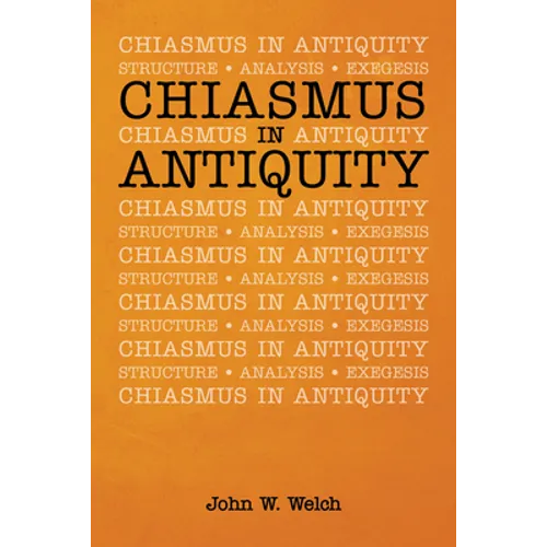 Chiasmus in Antiquity - Paperback