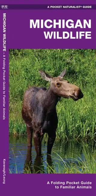 Michigan Wildlife: A Folding Pocket Guide to Familiar Animals - Paperback