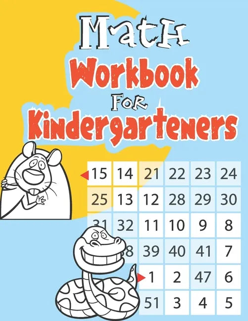 Math Workbook for Kindergarteners: Addition & Subtraction Logic Puzzles for Kids Over 90 Problem Solving Pages to Practice at Home - Paperback