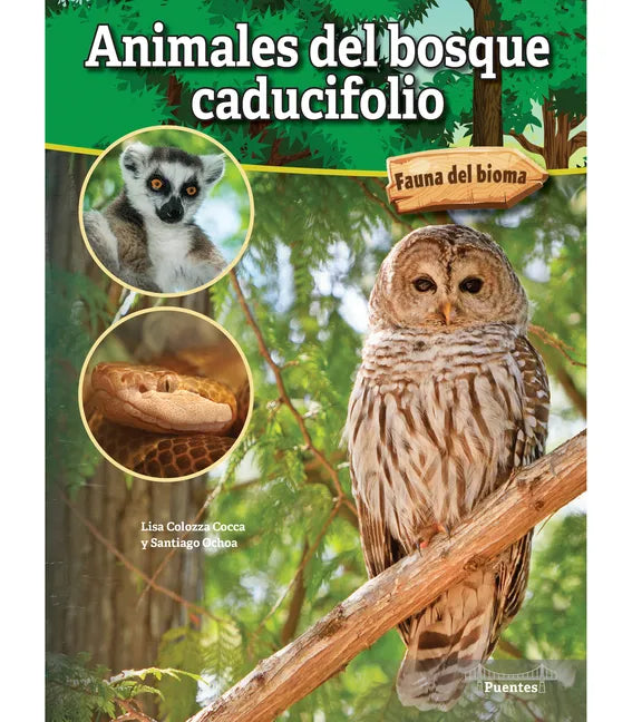 Animales del Bosque Caducifolio: Deciduous Forest Animals - Paperback