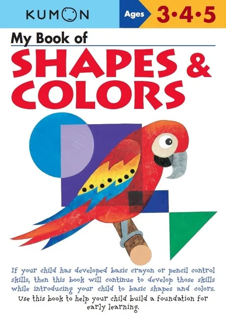 Kumon My Book of Shapes & Colors - Paperback