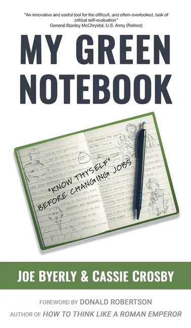 My Green Notebook: "Know Thyself" Before Changing Jobs - Hardcover