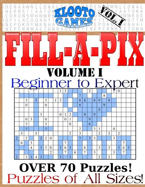 KLOOTO GAMES Fill-a-Pix - Paperback