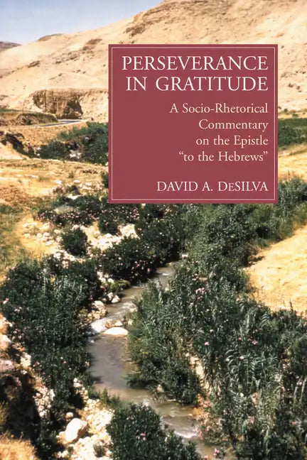 Perseverance in Gratitude: A Socio-Rhetorical Commentary on the Epistle "To the Hebrews" - Paperback