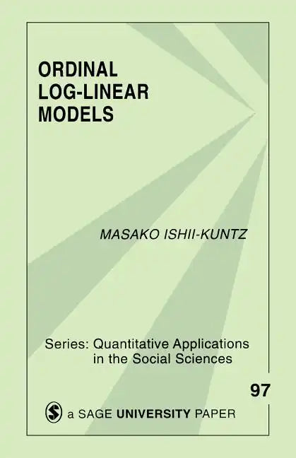 Ordinal Log-Linear Models - Paperback