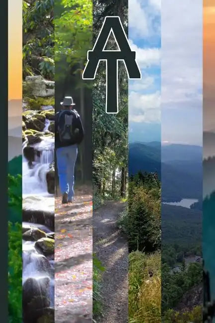Appalachian Trail Hiker Diary: Log day-by-day itinerary of your adventurous thru-hike of ridge-crests and valleys, of this iconic scenic journey. - Paperback