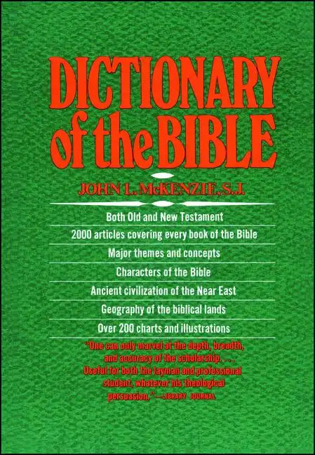 The Dictionary of the Bible - Paperback