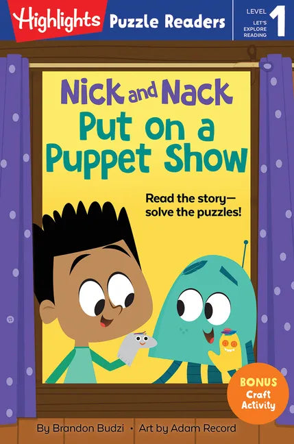 Nick and Nack Put on a Puppet Show - Hardcover