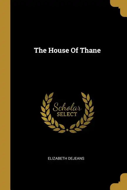 The House Of Thane - Paperback