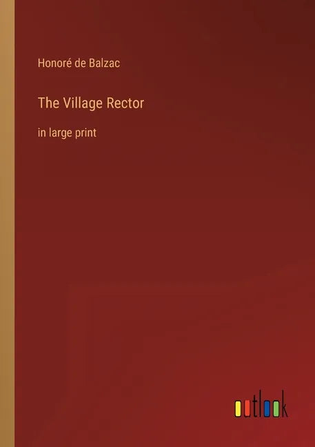 The Village Rector: in large print - Paperback