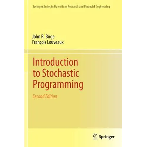 Introduction to Stochastic Programming - Hardcover
