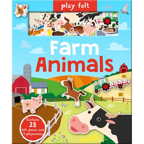 Play Felt: Farm Animals - Hardcover