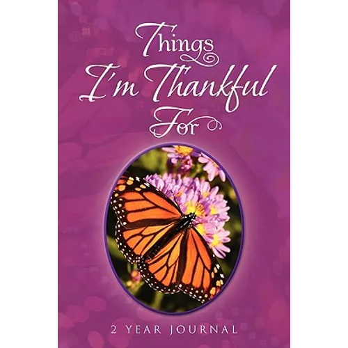 Things I'm Thankful for - Paperback