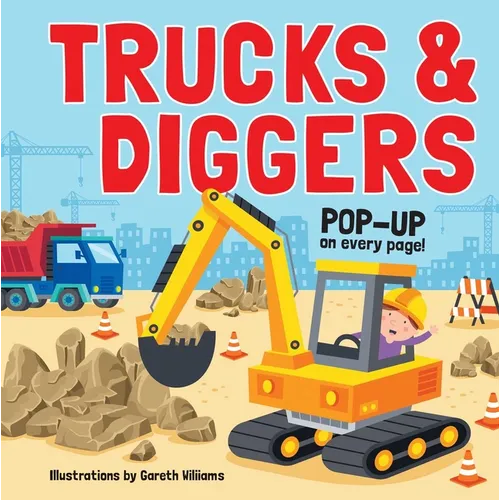 Trucks & Diggers: Pop-Up Book - Hardcover