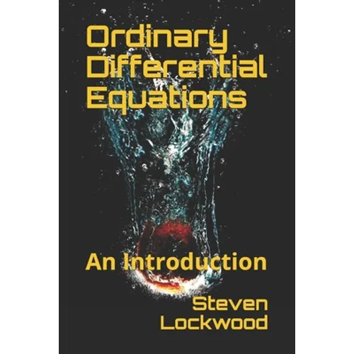 Ordinary Differential Equations: An Introduction - Paperback