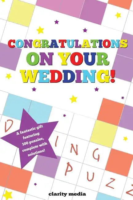 Congratulations On Your Wedding puzzle book - Paperback