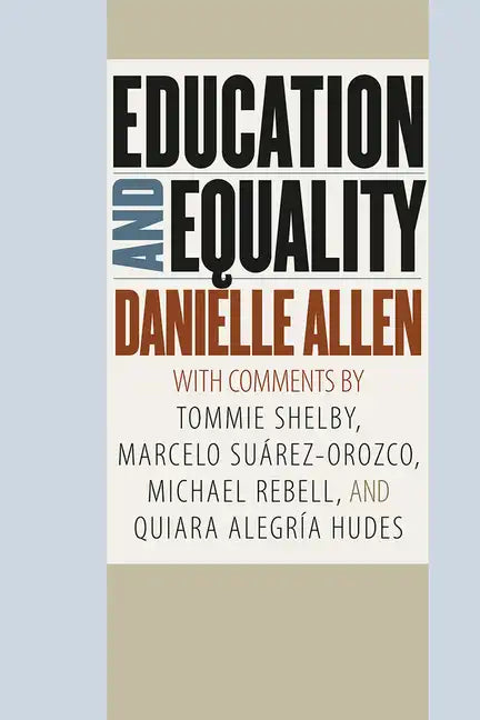 Education and Equality - Paperback