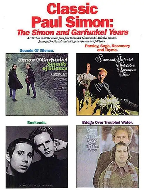Classic Paul Simon - The Simon and Garfunkel Years - Paperback