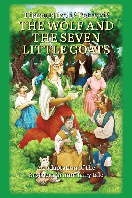 The wolf and the seven little goats: Illustrated children's book - Paperback