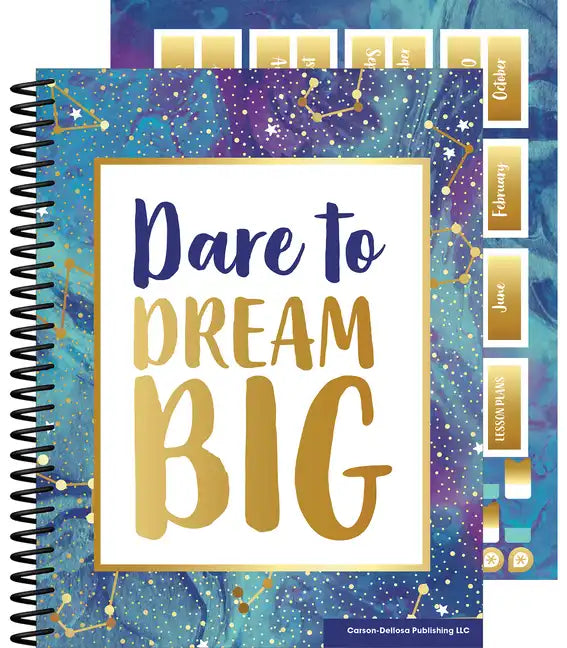 Galaxy Teacher Planner - Spiral
