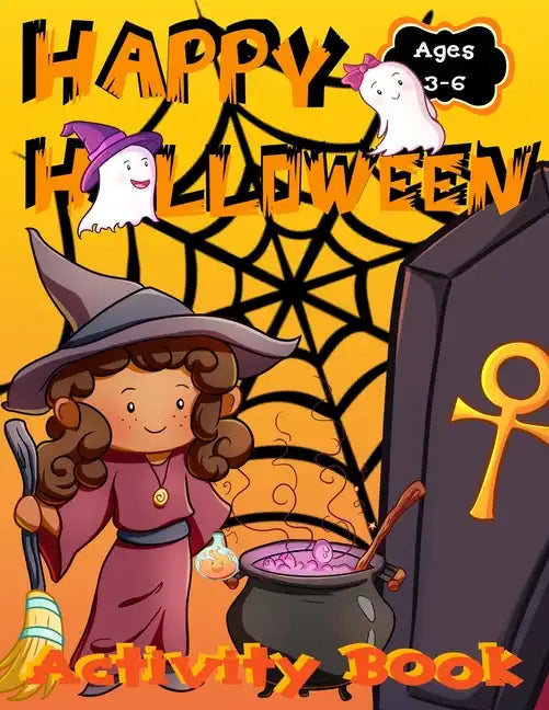 Happy Halloween Activity Book for Kids - Paperback