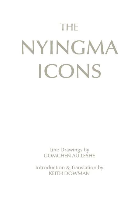 The Nyingma Icons - Paperback