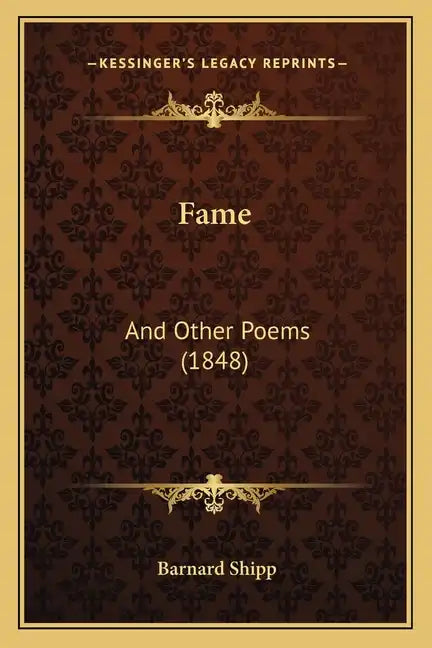 Fame: And Other Poems (1848) - Paperback