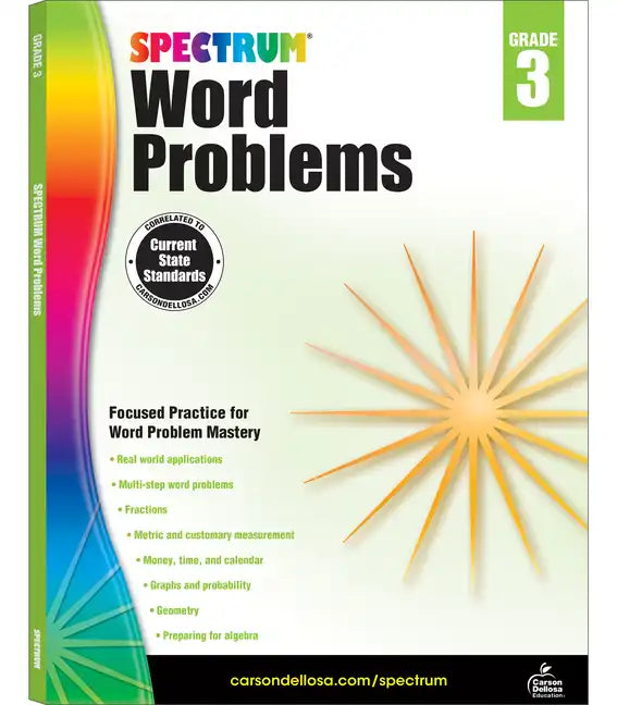 Word Problems, Grade 3: Volume 76 - Paperback