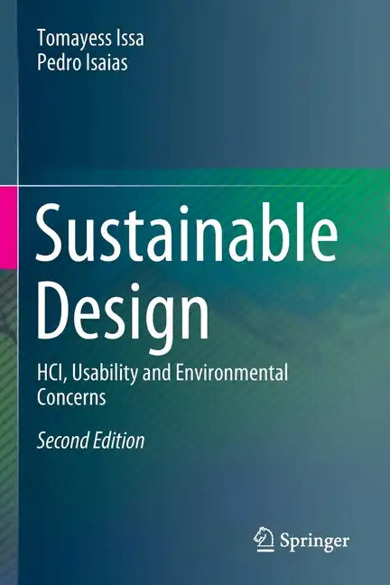 Sustainable Design: Hci, Usability and Environmental Concerns - Paperback
