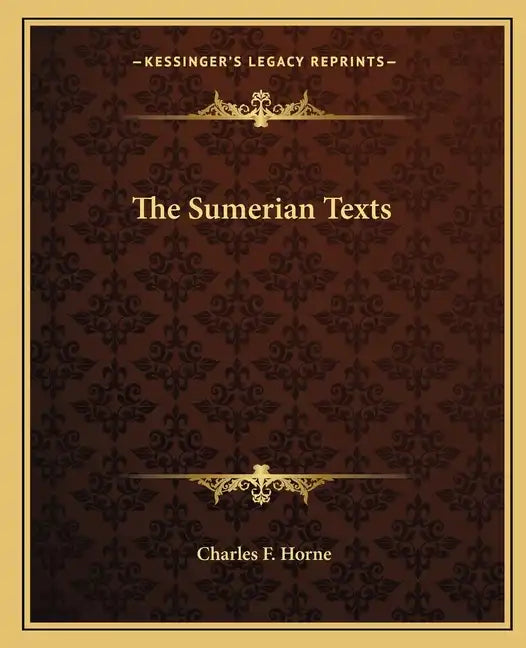 The Sumerian Texts - Paperback