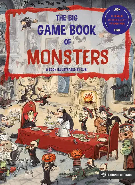 The Big Game Book of Monsters - Board Book
