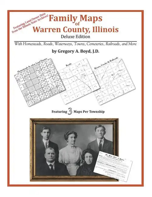 Family Maps of Warren County, Illinois - Paperback