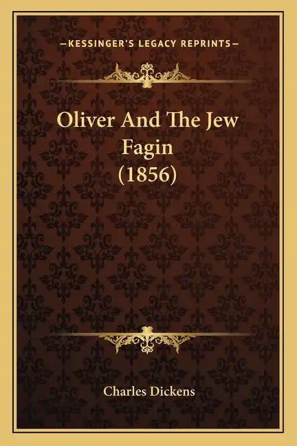 Oliver And The Jew Fagin (1856) - Paperback