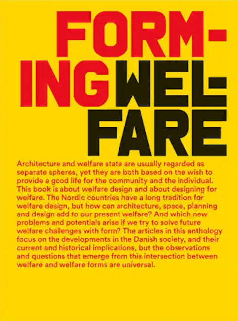 Forming Welfare - Paperback