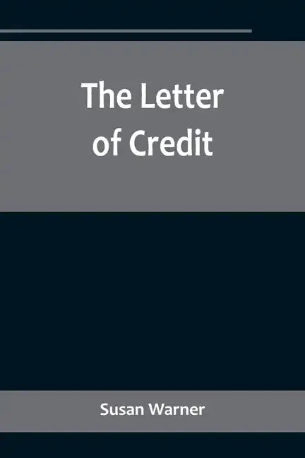 The Letter of Credit - Paperback