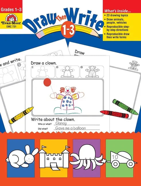 Draw...Then Write, Grade 1 - 3 Teacher Resource - Paperback