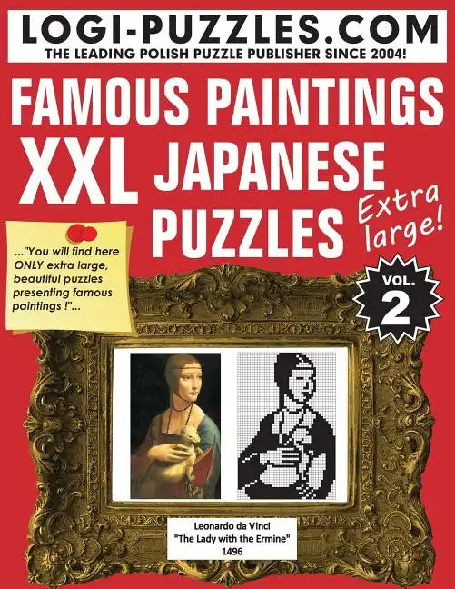 XXL Japanese Puzzles: Famous Paintings - Paperback