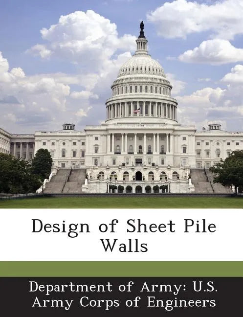 Design of Sheet Pile Walls - Paperback