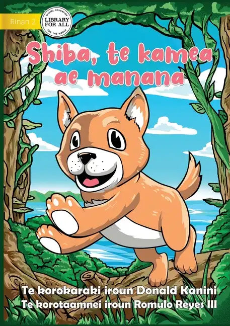 Playful Dog Shiba - Shiba, te kamea aemanana (Te Kiribati) - Paperback