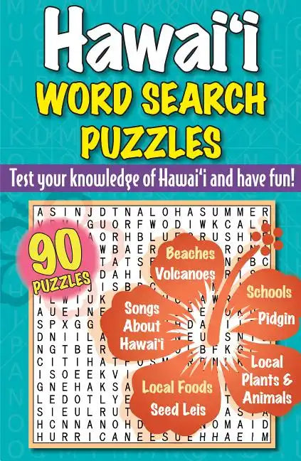 Hawaii Word Search Puzzles - Paperback